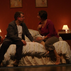 Kissing Sid James 2011